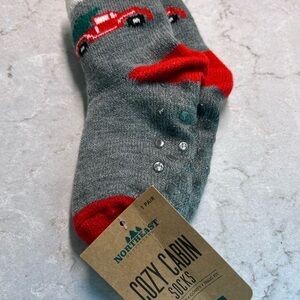 Cozy Cabin Youth Socks (Shoe size 10K-4)
